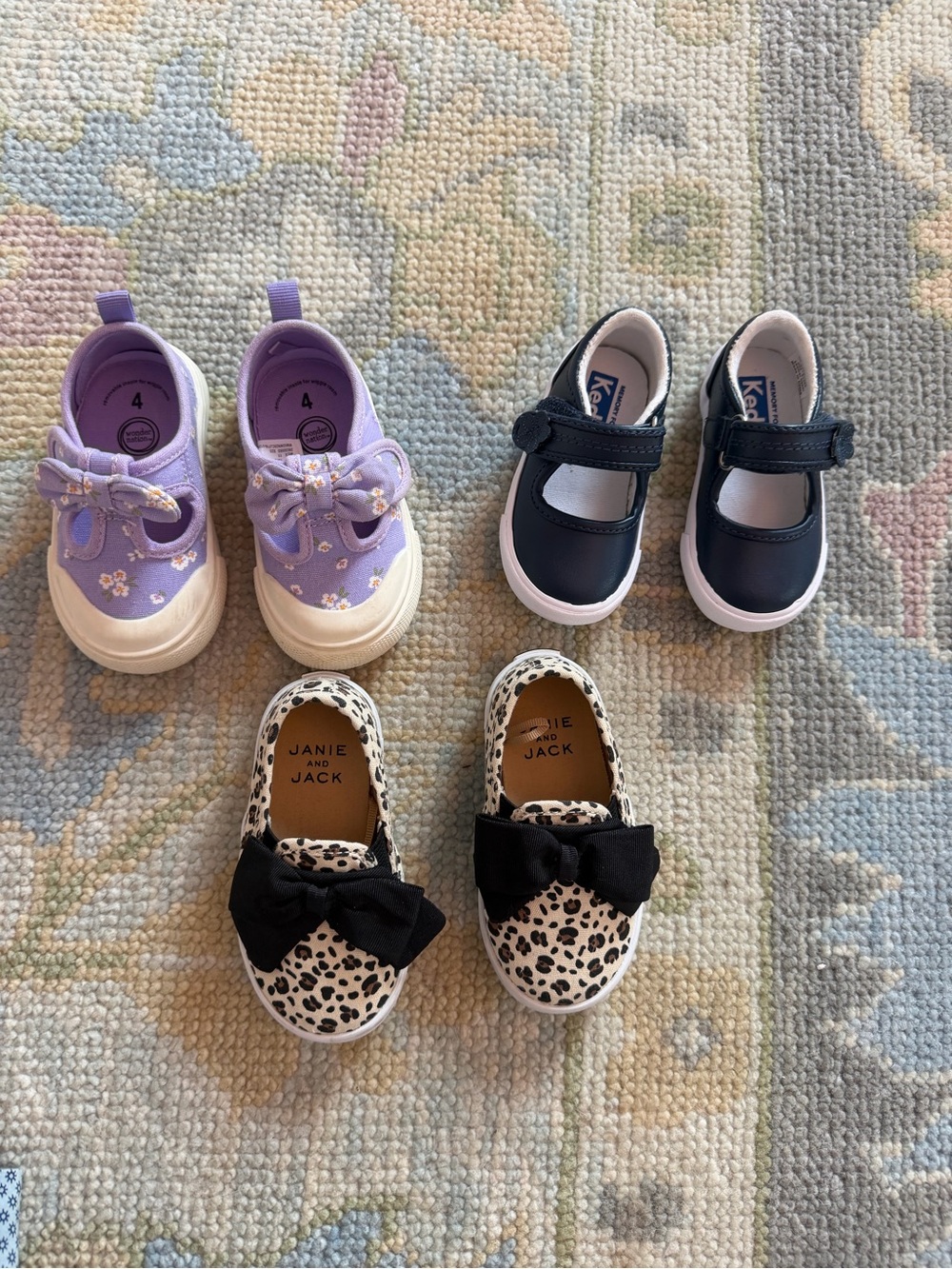 Keds Girls' Navy Mary Jane Shoes